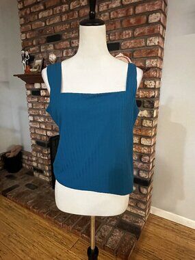 ✨ Urban Social Square Neck Blouse NWT Size XL | PTP 20 Chic Minimal Top ✨